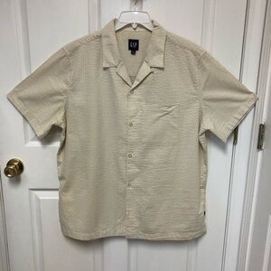 GAP Short Sleeve Seersucker Shirt